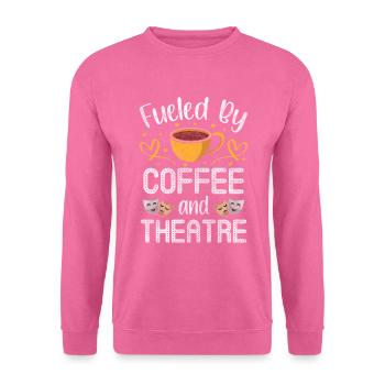 Theatre Scene Broadway - Unisex Sweatshirt - pink - Front
