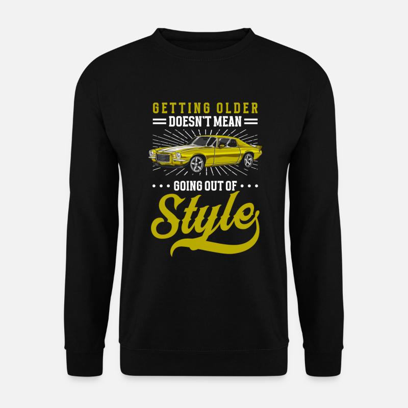 Oldtimer Mechatronics Technician Old - Unisex Sweatshirt - black