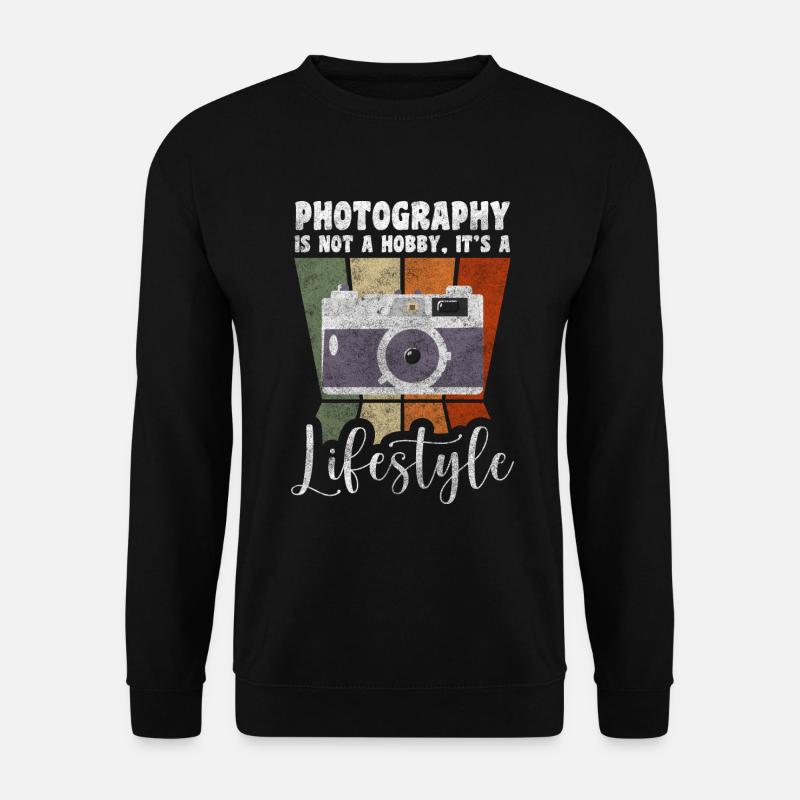 Photographer Image Digital Camera - Unisex Sweatshirt - black
