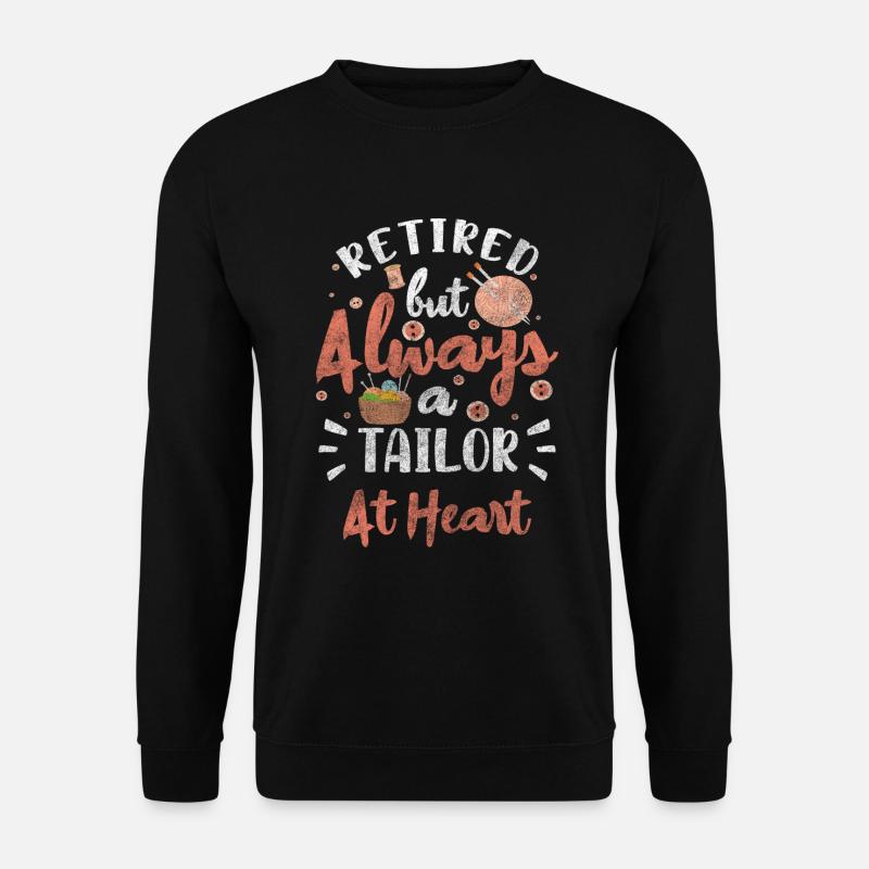 Schneider Faden Handarbeit - Unisex Pullover - Schwarz