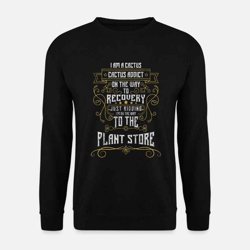 Cacti Garden Pricking - Unisex Sweatshirt - black