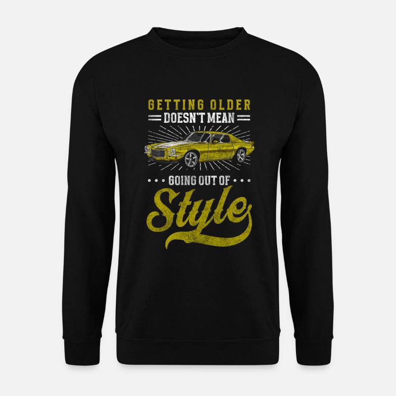 Oldtimer Care Oldschool Legend - Sweat-shirt Unisexe - noir