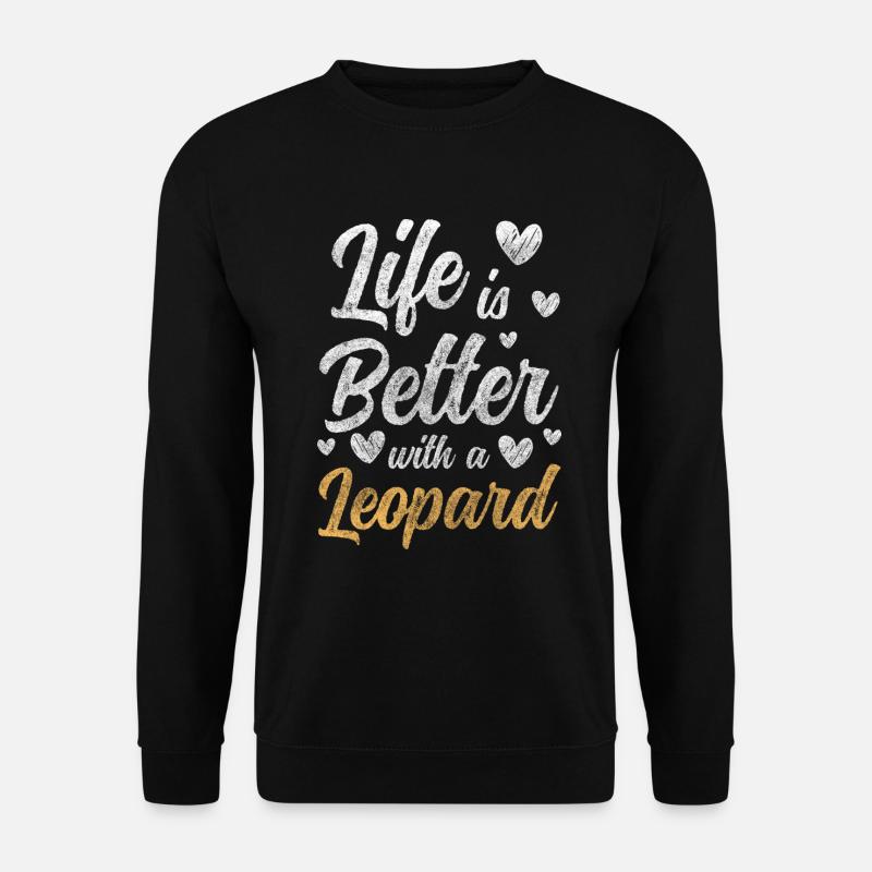 Raubtier Gefahr - Unisex Pullover - Schwarz