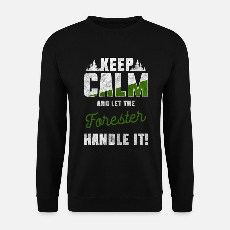 Förster Forst Jagd - Unisex Pullover - Schwarz