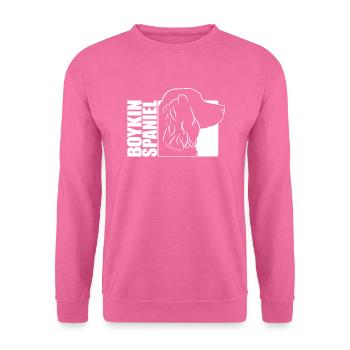 Boykin Spaniel Profil Chien Chien Wilsigns - Sweat-shirt Unisexe - rose - Devant