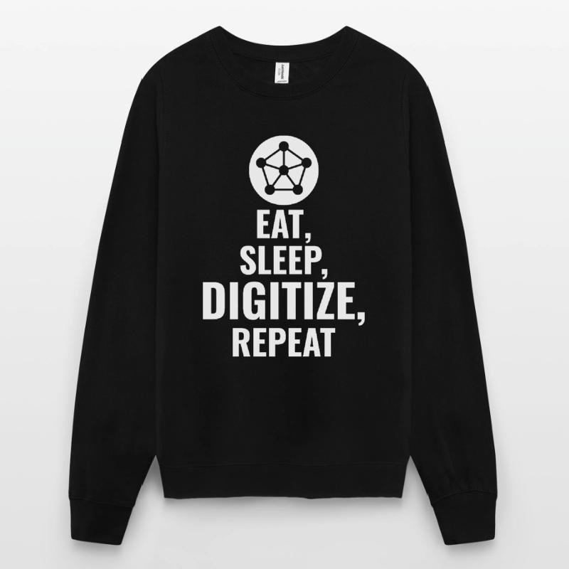 GIS Mapping Data Analysis Spatial Cartography Unisex Sweatshirt