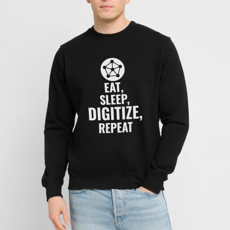 GIS Mapping Data Analysis Spatial Cartography Unisex Sweatshirt