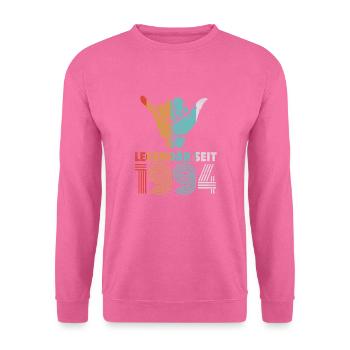 LÉGENDAIRE DEPUIS 1994 LÉGENDE 27E ANNIVERSAIRE CADEAU - Sweat-shirt Unisexe - rose - Devant