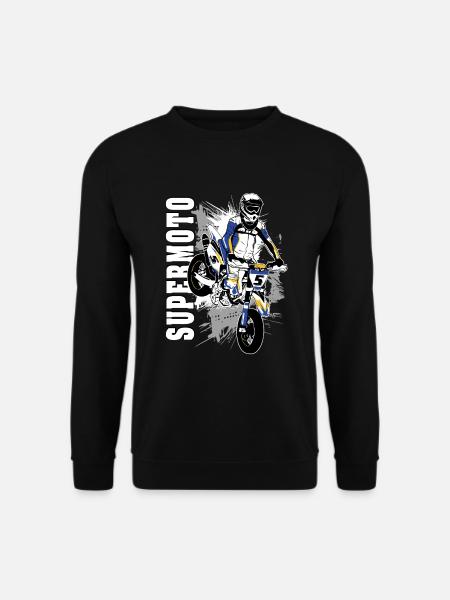 Supermoto - Supermotard - Unisex Pullover - Schwarz