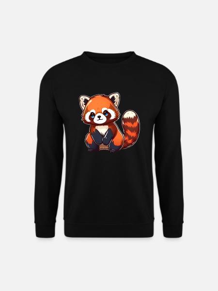 Roter Panda - Unisex sweater - sort