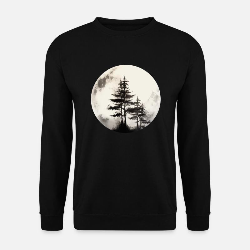 Kiefer - Unisex Pullover - Schwarz