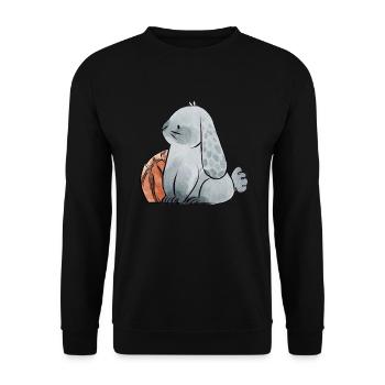 Basketball féminin - Sweat-shirt Unisexe - noir - Devant - Alina (178cm) & Michal (187cm)
