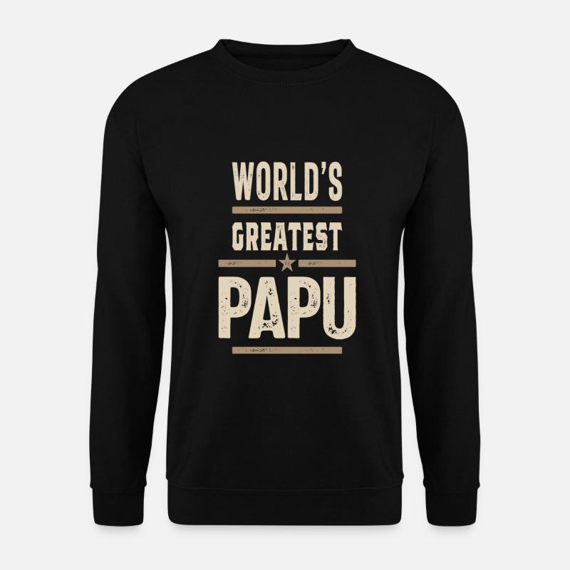 Le plus grand Papu - Sweat-shirt Unisexe - noir