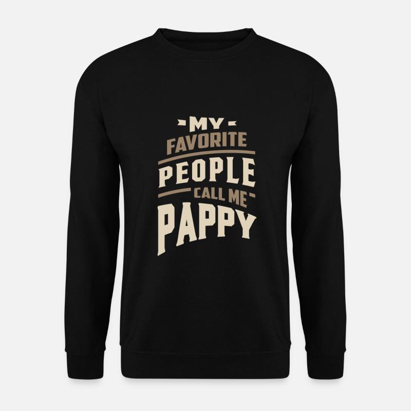 Lieblings-Papa - Unisex Pullover - Schwarz