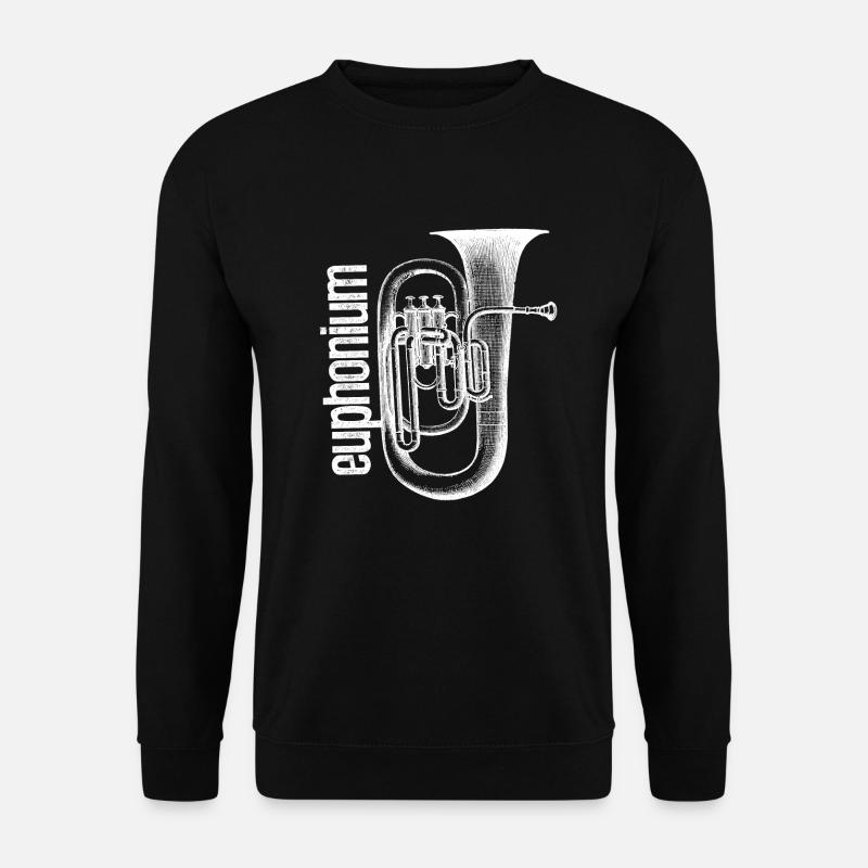 Euphonium Shirts - Unisex Pullover - Schwarz