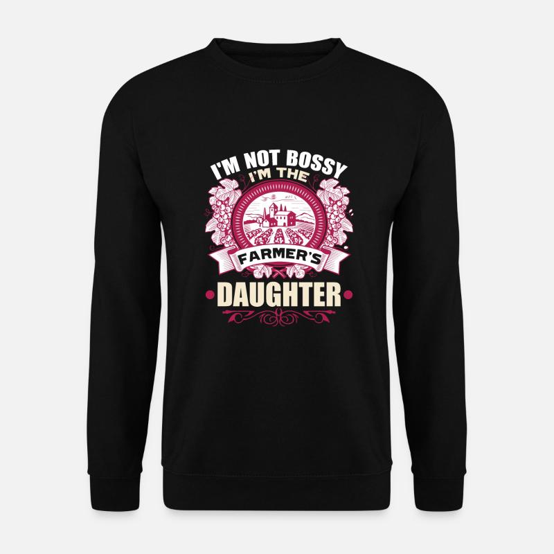 Farmer Proud Farmer's Daughter - Unisex Pullover - Schwarz