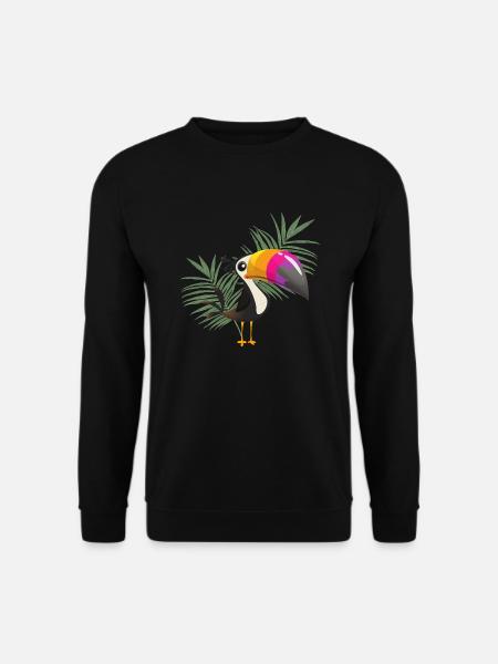toucan - Unisex Sweatshirt - black