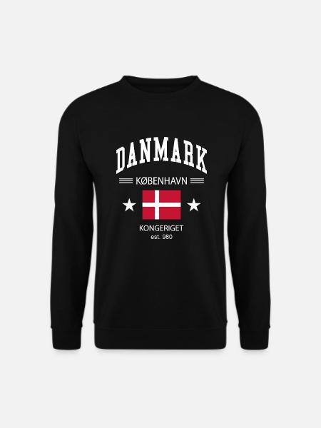 Denmark - Unisex Sweatshirt - black