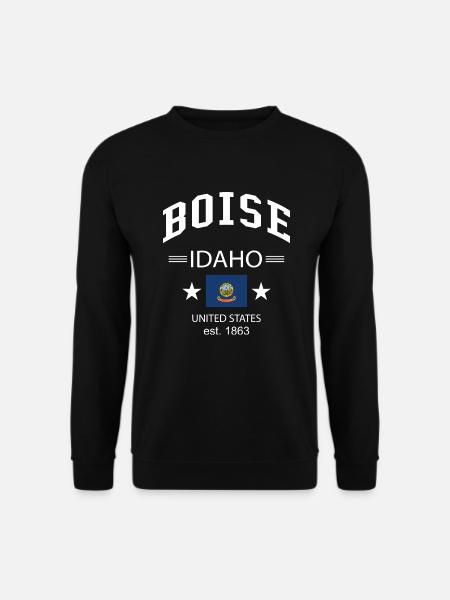 Boise - Unisex Sweatshirt - black