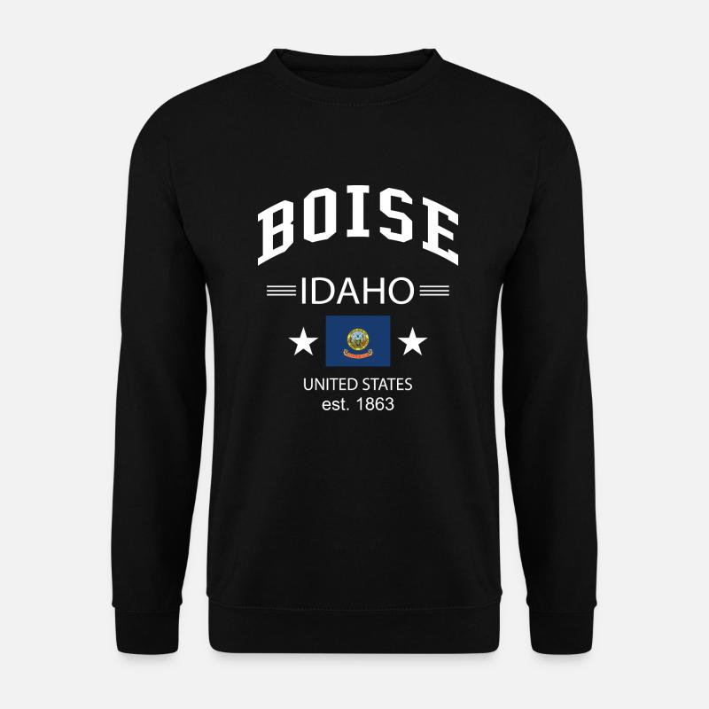 Boise - Unisex Sweatshirt - black