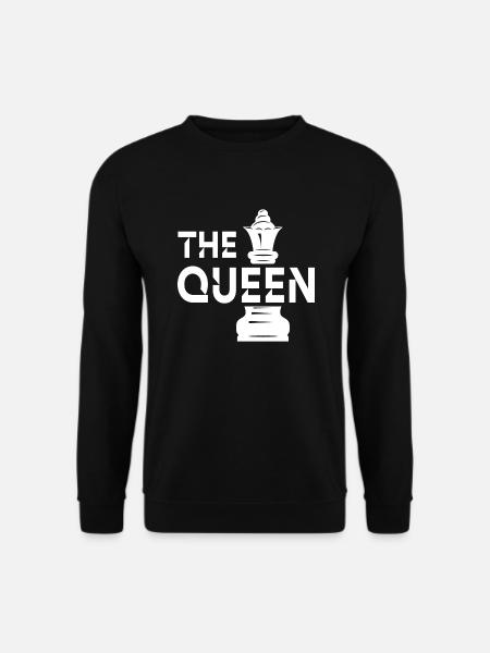 Schachspielerin - Unisex Pullover - Schwarz