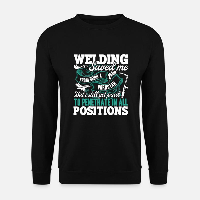 Welding Welding Save Me - Unisex Sweatshirt - black