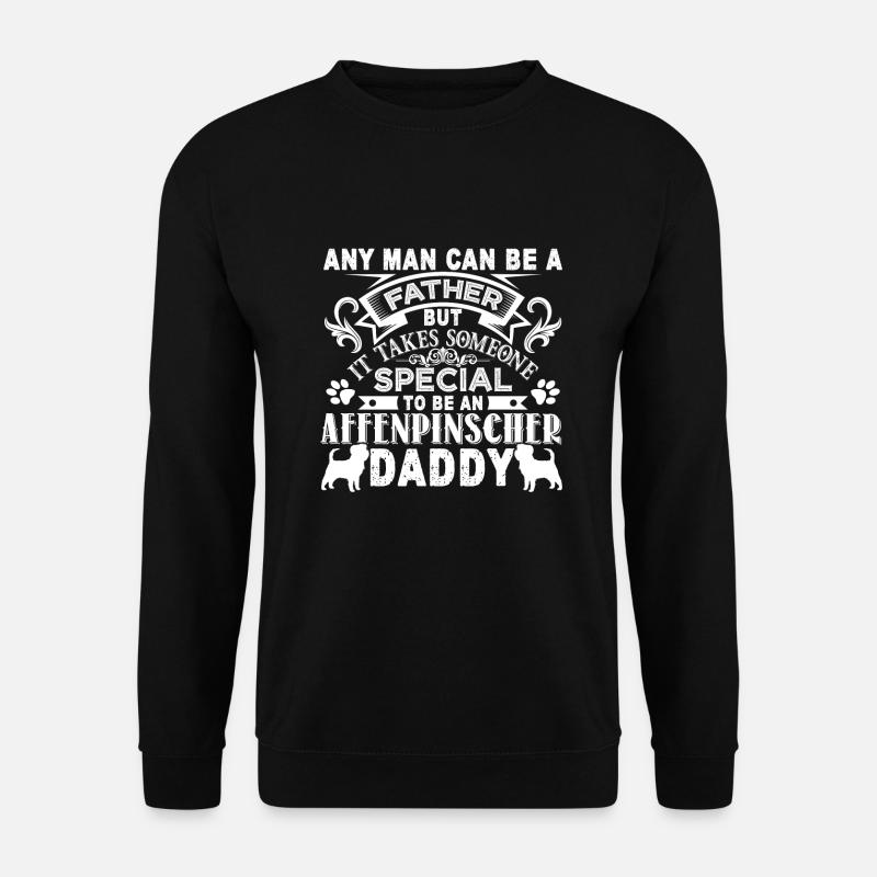Affenpinscher Affenpinscher Daddy - Unisex Sweatshirt - black