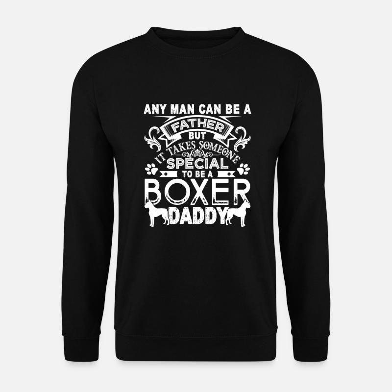 Proud Boxer Daddy - Unisex Sweatshirt - black