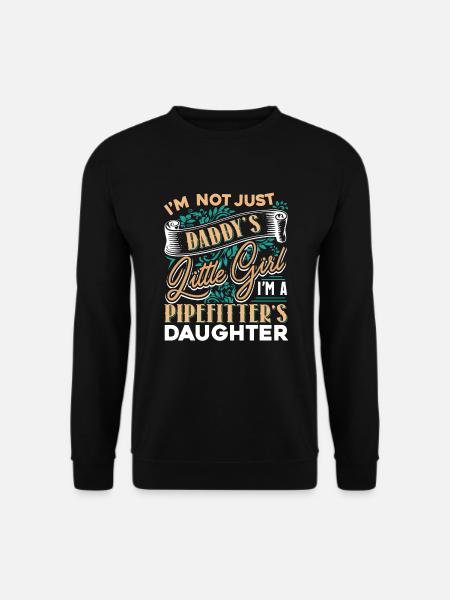 Pipefitter Pipefitter's Daughter - Unisex Sweatshirt - black