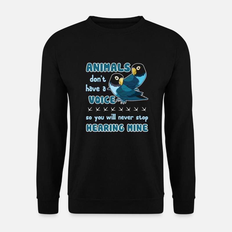 Parrot Love Parrot - Unisex Sweatshirt - black