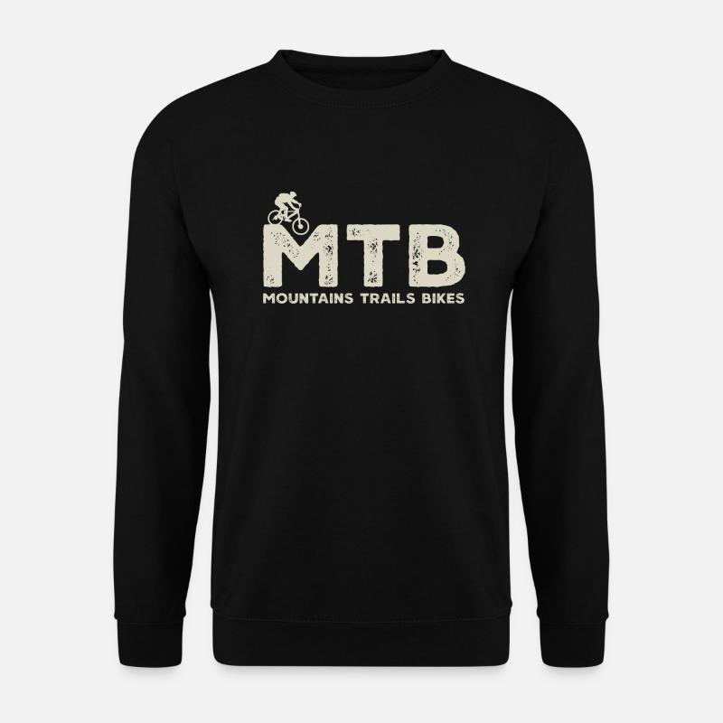 VTT VTT Downhill VTT - Sweat-shirt Unisexe - noir