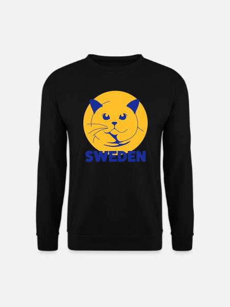 Britisch Kurz SCHWEDEN - Unisex Pullover - Schwarz