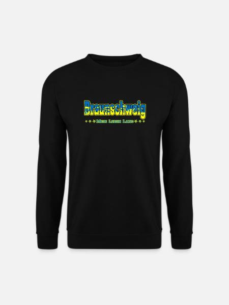 Braunschweig Fussball Fans Mein Leben Lang - Unisex Pullover - Schwarz