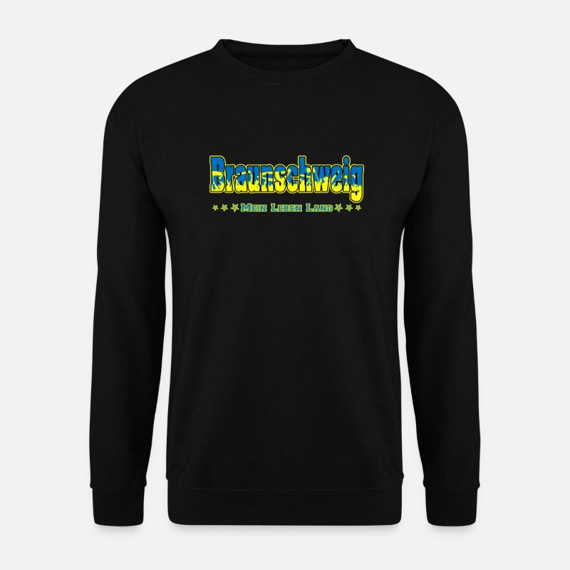 Braunschweig Fussball Fans Mein Leben Lang - Unisex Pullover - Schwarz