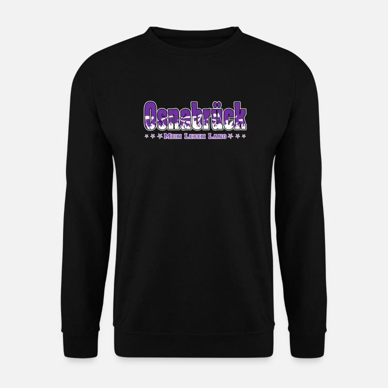 Osnabrück Fussball Fans Mein Leben Lang - Unisex Pullover - Schwarz