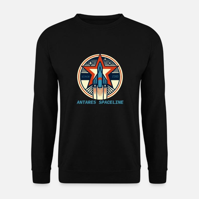 Antares Spaceline - Unisex Sweatshirt - black