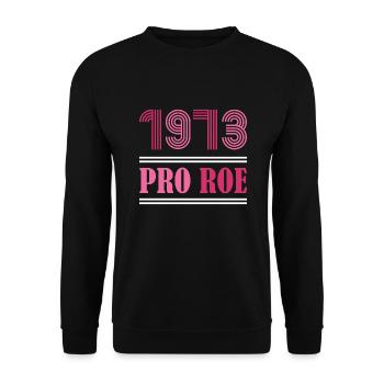 1973 Pro Roe - Sweat-shirt Unisexe - noir - Devant - Alina (178cm) & Michal (187cm)