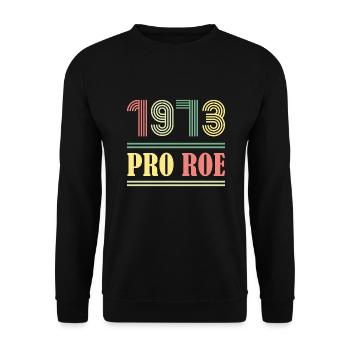 1973 Pro Roe - Sweat-shirt Unisexe - noir - Devant - Alina (178cm) & Michal (187cm)