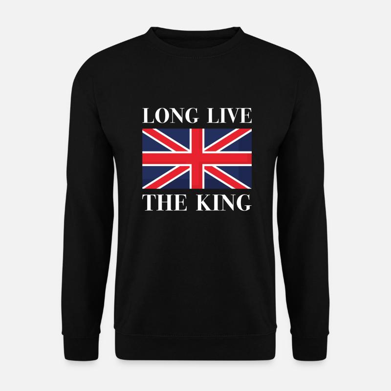 Long Live The King - Unisex Sweatshirt - black