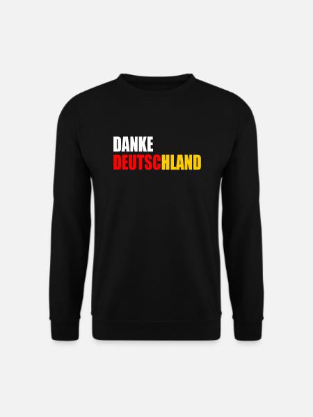 Thank you germany - Unisex Sweatshirt - black