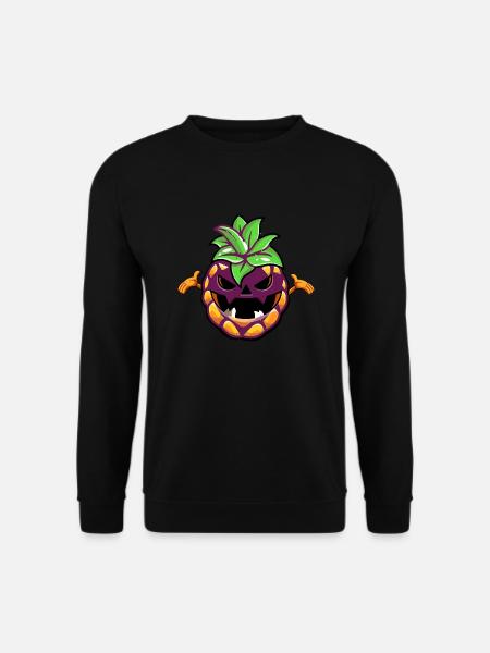 Halloween Pineapple - Unisex Sweatshirt - black