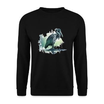 Abu-markub - Sweat-shirt Unisexe - noir - Devant - Alina (178cm) & Michal (187cm)