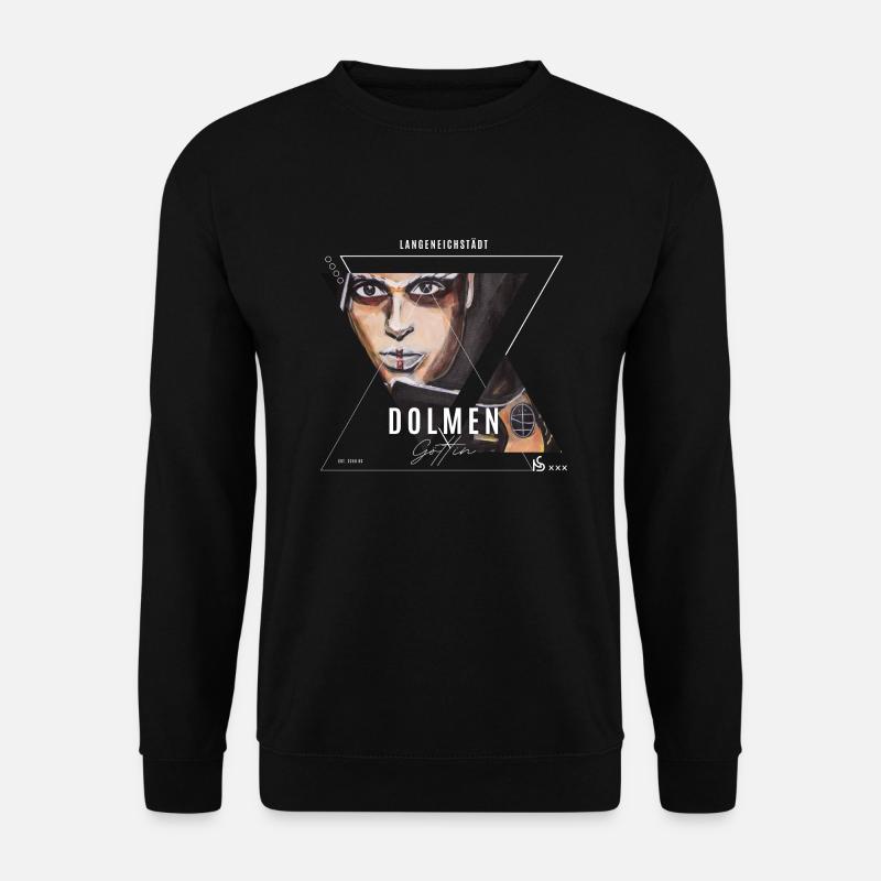 Dolmengöttin Langeneichstädt - Unisex Pullover - Schwarz