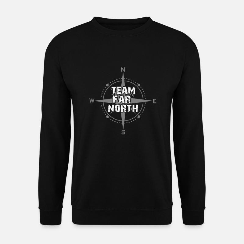 Team Far North | Nordland | Norden - Unisex Pullover - Schwarz