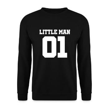 Partner Look Couple Partner Couple Couple Family - Unisex Sweatshirt - black - Front - Alina (178cm) & Michal (187cm)