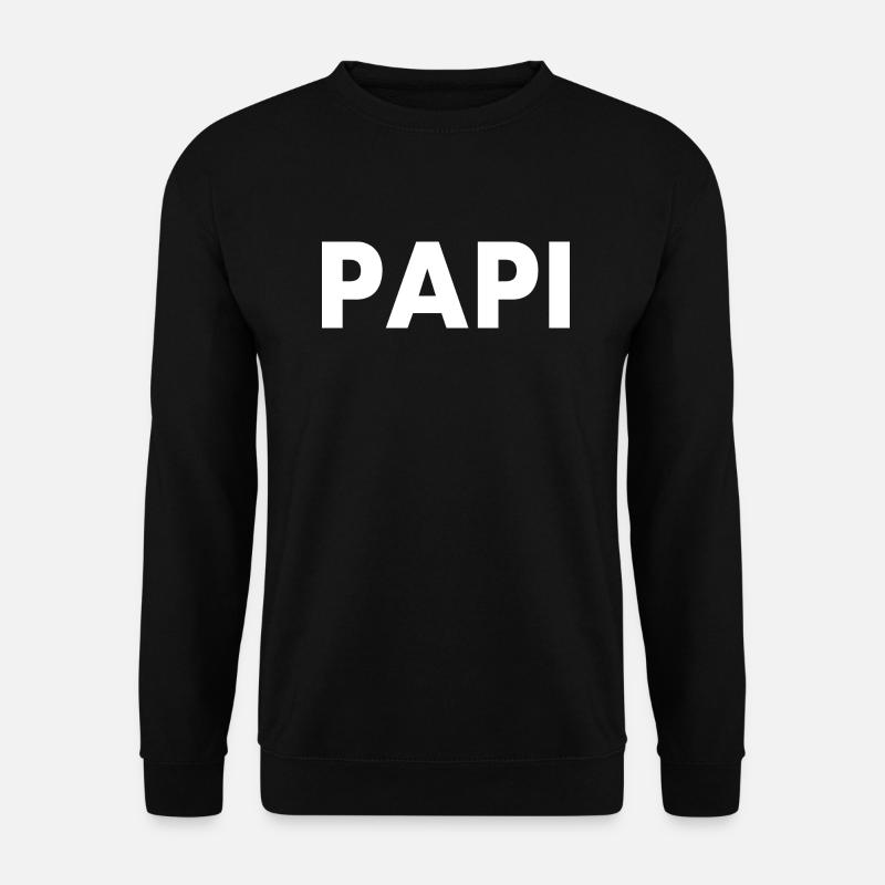 Papi - Sweat-shirt Unisexe - noir