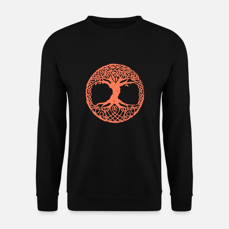 Lebensbaum Symbol - Unisex Pullover - Schwarz