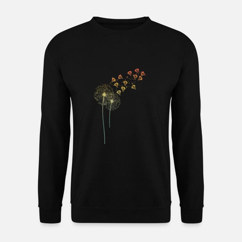 Paraglider Dandelion - Unisex Sweatshirt - black