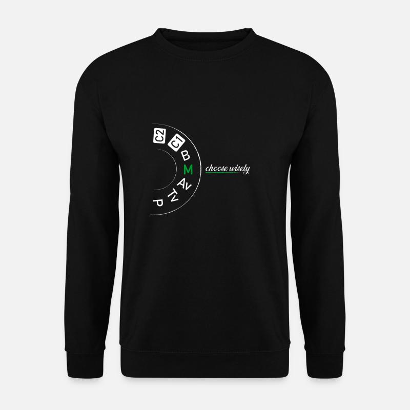 Camera photographer saying - Unisex Sweatshirt - black