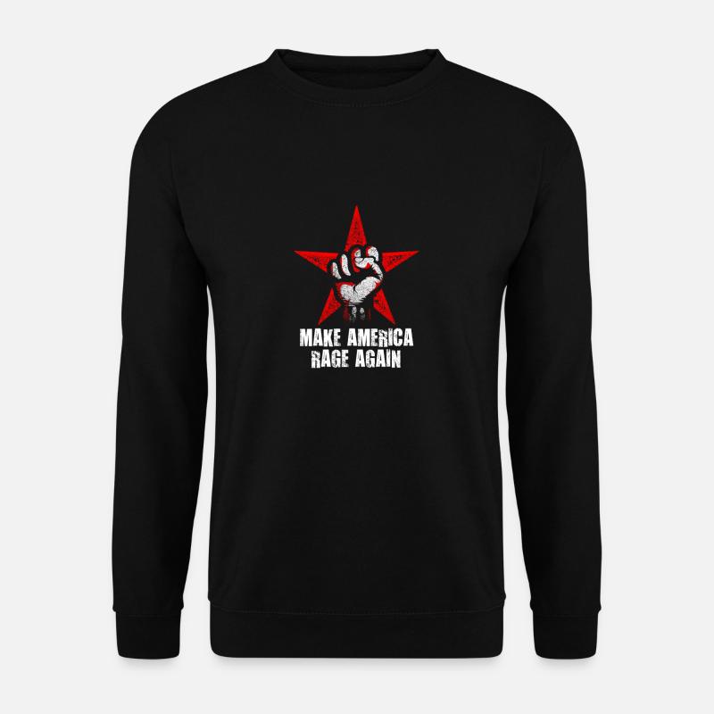 Make Amerika Rage Again - Unisex Pullover - Schwarz